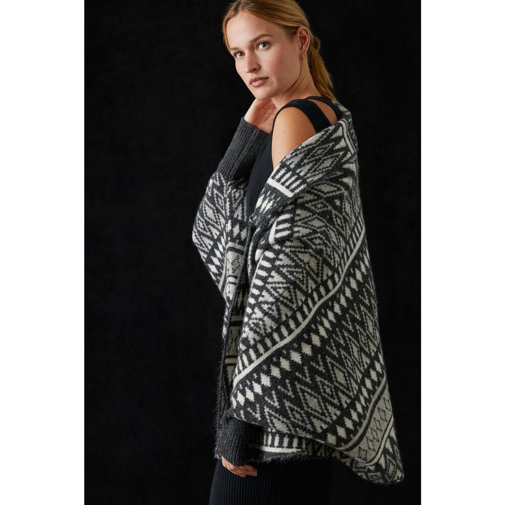LOOK BY M By Anthropologie Bohemian Cardigan Sweater Multicolor Size ALL - Picture 5 of 11